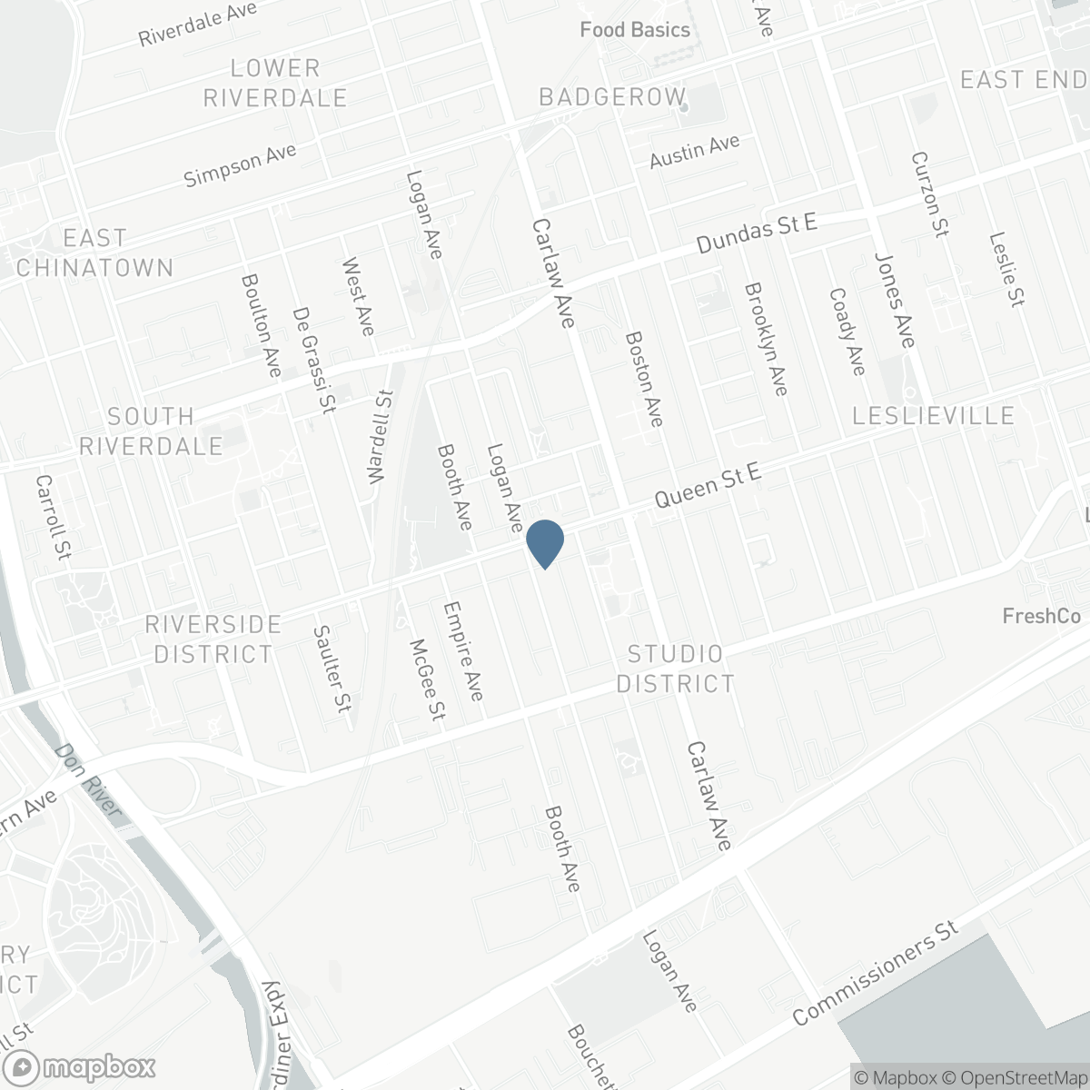 205 - 899 QUEEN STREET E, Toronto, Ontario M4M 0C8